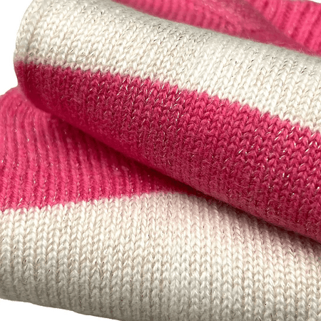 Weekender Cashmere Cardigan, Candy Stripes