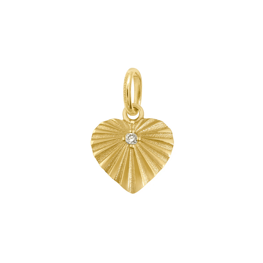 Heart Lumière Diamond Pendant