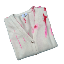 Load image into Gallery viewer, Weekender Cashmere Cardigan, Lipstick